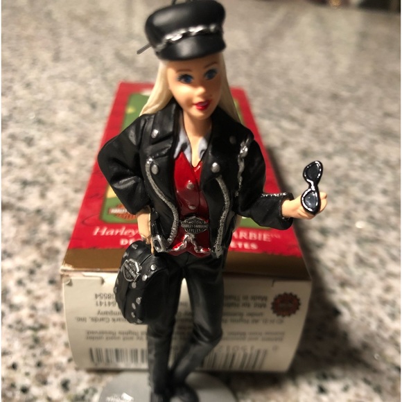 Hallmark Harley Davidson Barbie Ornament New 2000 - Picture 6 of 10